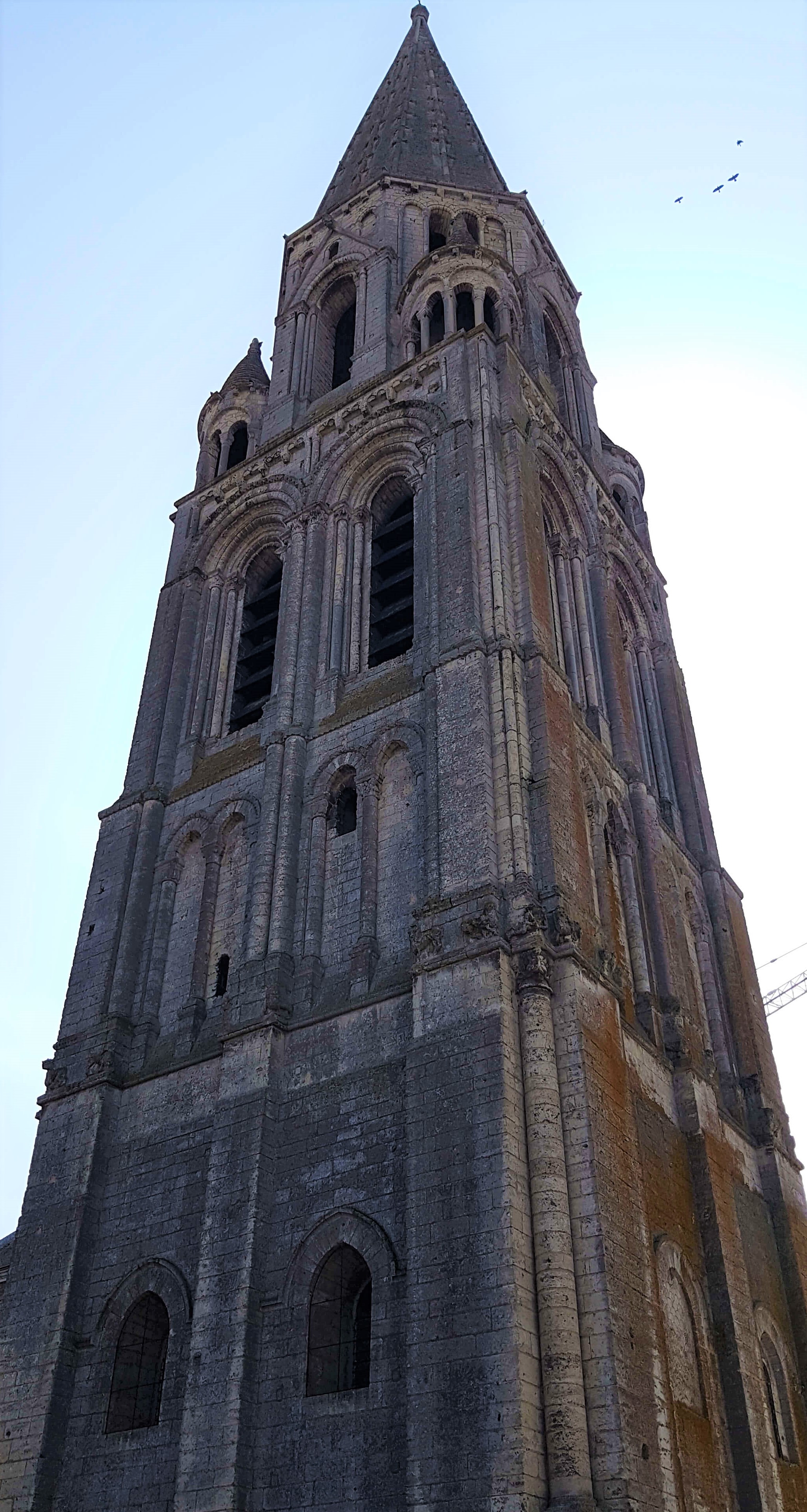 clocher de l'abbaye de la Trinité à Vendôme